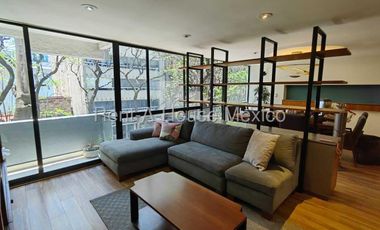 Renta departamento amueblado, equipado y amplio Lope de Vega Polanco V sección Miguel Hidalgo 262913MTZP