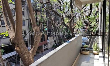 Renta departamento amueblado, equipado y amplio Lope de Vega Polanco V sección Miguel Hidalgo 262913MTZP
