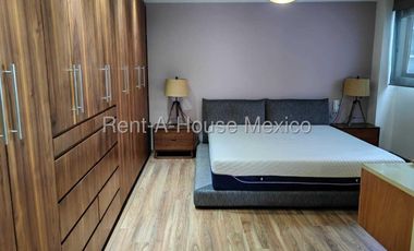 Renta departamento amueblado, equipado y amplio Lope de Vega Polanco V sección Miguel Hidalgo 262913MTZP