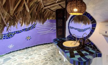Ecolodge en Venta en Palomino, 100 metros de frente de playa, Colombia