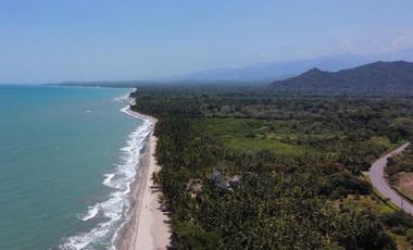 Ecolodge en Venta en Palomino, 100 metros de frente de playa, Colombia