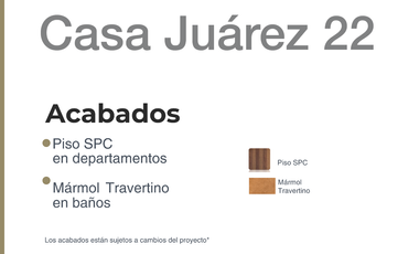 DEPARTAMENTO NUEVO INSURGENTES SUR 22 EN EL CORAZÓN DE REFORMA
