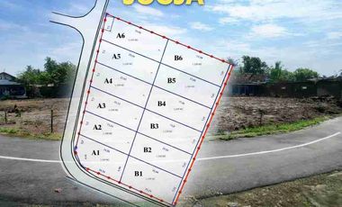 Hanya 15 Menit Ke kota Jogja kavling tanah murah selatan POlda baru DIY