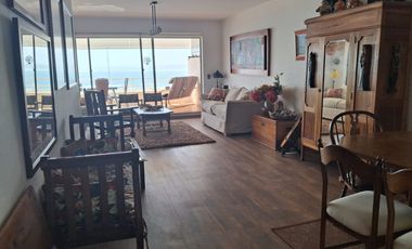 VENTA DEPTO. 4D 3B en Primera Línea con Vista al Mar | Higuerillas