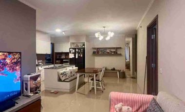 Apartemen Paladian Park, tower G, luas 128 m2, lantai 12, 2 unit gabung jadi 1, 3+1 kt, 2 km, full furnish
