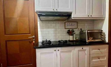 Apartemen Paladian Park, tower G, luas 128 m2, lantai 12, 2 unit gabung jadi 1, 3+1 kt, 2 km, full furnish