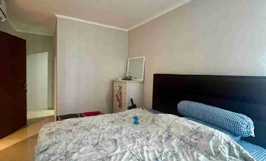 Apartemen Paladian Park, tower G, luas 128 m2, lantai 12, 2 unit gabung jadi 1, 3+1 kt, 2 km, full furnish