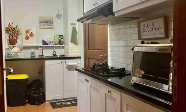 Apartemen Paladian Park, tower G, luas 128 m2, lantai 12, 2 unit gabung jadi 1, 3+1 kt, 2 km, full furnish