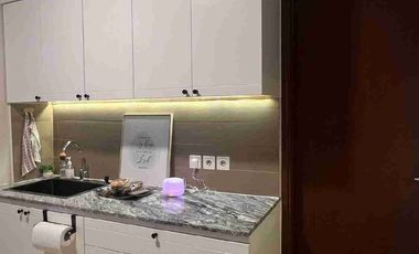 Apartemen Paladian Park, tower G, luas 128 m2, lantai 12, 2 unit gabung jadi 1, 3+1 kt, 2 km, full furnish