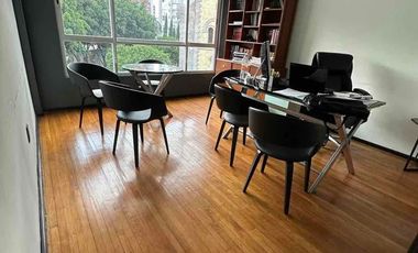 Oficina amueblada a 2 cuadras de Reforma-Insurgentes/Despacho-Consultorio/ No pague rentas con mantenimientos altos en corporativos.