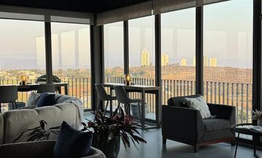 DEPARTAMENTO EN RENTA DE UNA RECAMARA TOTALMENTE AMUEBLADO EN TORRE PONTICELLI DE LA CAMPIÑA DEL BOSQUE