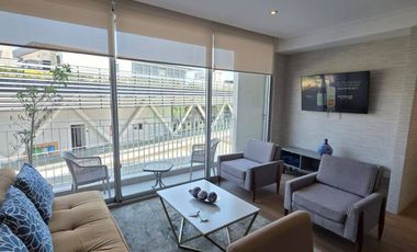 DEPARTAMENTO AMUEBLADO EN RENTA EN LOMAS DE ANGELOPOLIS PUEBLA