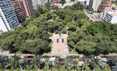 📢 ALQUILER DEPARTAMENTO EN SAN ISIDRO – JAVIER PRADO FRENTE A PARQUE 🌳 | PISO 14 CON VISTA + COCHERA 🚗