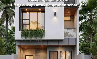 Rumah Cluster Murah Pinggir Jalan Raya Jagakarsa