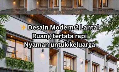 Rumah Cluster Murah Pinggir Jalan Raya Jagakarsa