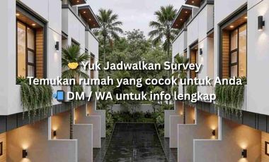 Rumah Cluster Murah Pinggir Jalan Raya Jagakarsa