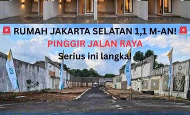 Rumah Cluster Murah Pinggir Jalan Raya Jagakarsa