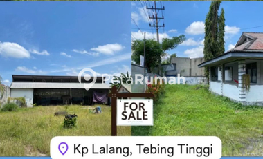 DIJUAL RUMAH + TANAH JALAN YOS SUDARSO - DAERAH TEBING TINGGI (WANDYAGO)