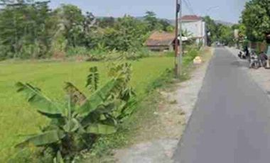 Dijual Tanah Strategis Area Jl. Wonosari KM 10 di Sitimulyo, Piyungan