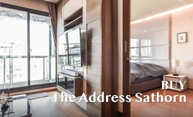 💸 Condo for Sale at The Address Sathorn 12 - Spacious & Beautiful Unit in Prime Sathorn, near BTS Saint Louis 💸