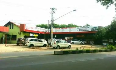 Dijual Bangunan dan tanah (Bekas bengkel mobil)