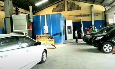 Dijual Bangunan dan tanah (Bekas bengkel mobil)