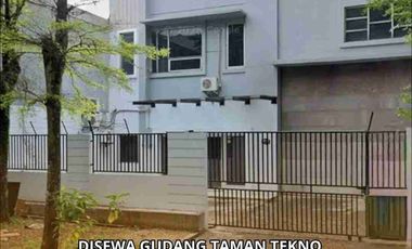 DISEWA Gudang Taman Tekno BSD City