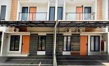 Rumah baru 2 lantai mewah start 800 jt an free surat2 dekat cibubur 5 menit ke tol setu bekasi