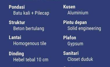 Rumah baru 2 lantai mewah start 800 jt an free surat2 dekat cibubur 5 menit ke tol setu bekasi