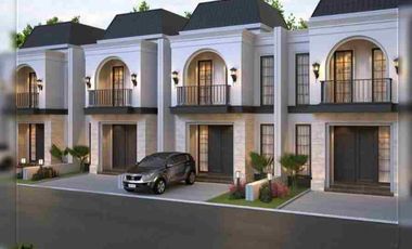Rumah baru 2 lantai mewah start 800 jt an free surat2 dekat cibubur 5 menit ke tol setu bekasi