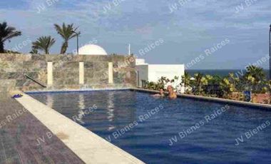 se renta departamento edificio mediterraneo en el Ocean club playas