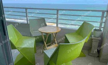 se renta departamento edificio mediterraneo en el Ocean club playas
