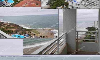 se renta departamento edificio mediterraneo en el Ocean club playas