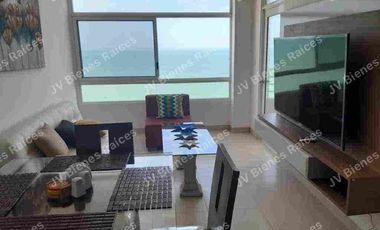 se renta departamento edificio mediterraneo en el Ocean club playas
