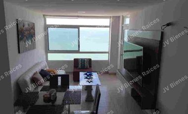 se renta departamento edificio mediterraneo en el Ocean club playas