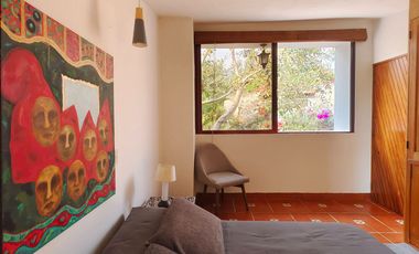 Casa en renta en Tepoztlán Morelos , amueblada con excelente ubicación