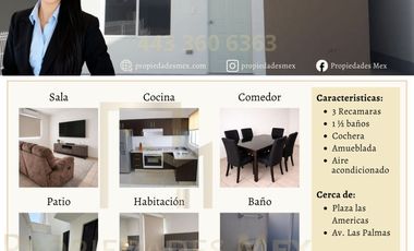 Casa en renta en fraccionamiento privado – Lázaro Cárdenas, Michoacán