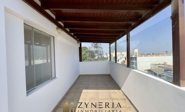 Oportunidad en Surco: Departamento de 157 m² con terrazas, vista al parque y acceso por escalera