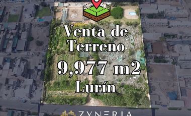 Terreno Estratégico Lurín Lima | 9,977 m² | Logística, Corporativo o Proyecto Residencial