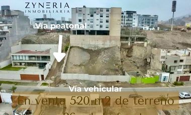 Terreno Premium en Casuarinas Sur: 520 m², Doble Frente y Parámetros para 3 Pisos