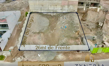 Terreno Premium en Casuarinas Sur: 520 m², Doble Frente y Parámetros para 3 Pisos