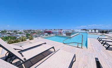 Amplio Departamento en Renta en el Centro de Playa del Carmen – 2 Recámaras