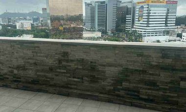 ALQUILO DEPARTAMENTO AMOBLADO 2 DORMITORIOS EN TORRES DEL HILTON COLON GUAYAQUIL ECUADOR