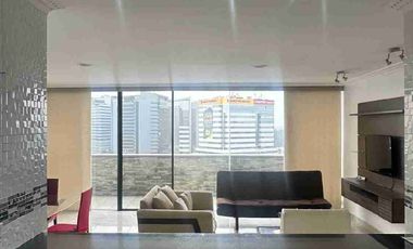 ALQUILO DEPARTAMENTO AMOBLADO 2 DORMITORIOS EN TORRES DEL HILTON COLON GUAYAQUIL ECUADOR