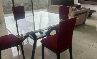 ALQUILO DEPARTAMENTO AMOBLADO 2 DORMITORIOS EN TORRES DEL HILTON COLON GUAYAQUIL ECUADOR
