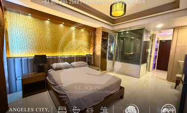 CONDO UNIT FULLY FURNISHED FOR RENT LOCATED NEAR RED STREET NEAR CLARK