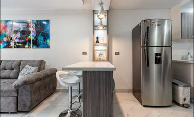 ALQUILO APARTAESTUDIO AMOBLADO CON TODO INCLUIDO
