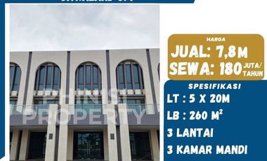Ruko disewakan di Centre Point of Indonesia (CPI), Panambungan, Mariso, Makassar, Sulawesi Selatan