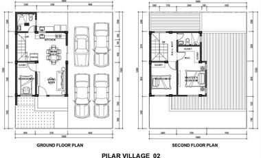 3 Bedrooms and 2 Bathrooms - Ongoing construction HOUSE FOR SALE in Pilar Village, San Fernando Pampanga
