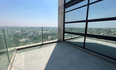 PENTHOUSE EN RENTA 3 RECAMARAS TORRE HUZ ZAVALETA AMENIDADES PISO 24
